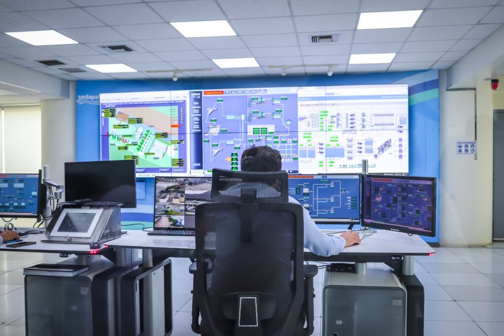 AI-enabled monitoring and data analytics control room